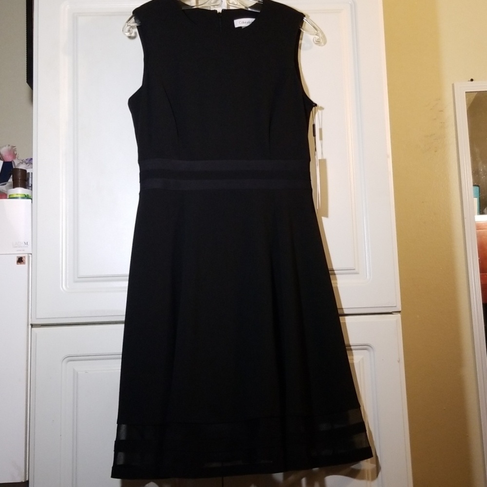 NWT Calvin Klein black  dress